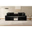 Canapé modulaire rembourré 95,7 po avec accoudoirs de rangement et console centrale pour salon Modern-247308570-247308572