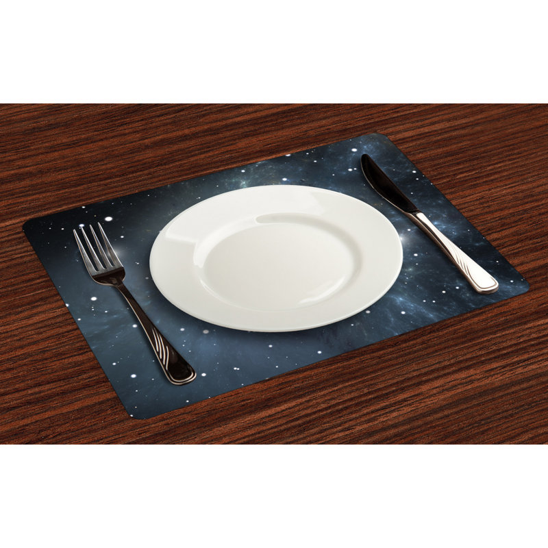 Polyester Abstract Rectangle Placemat