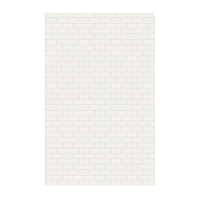 Solid Surface Three Panel Shower Wall