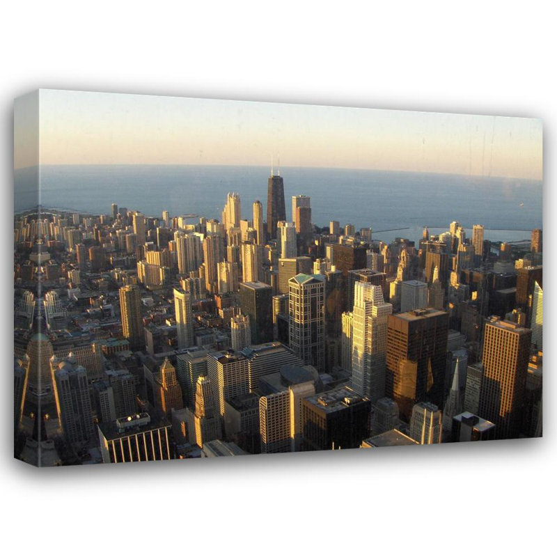 Chicago Rooftops, H 14 po x l 18 po