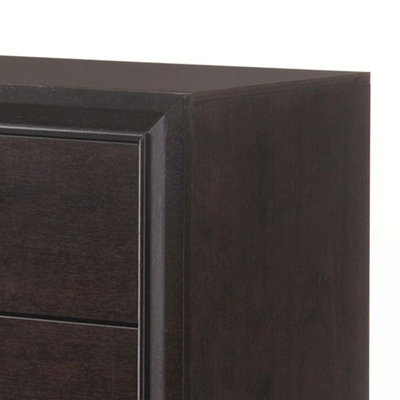 Commode à finition espresso