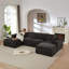 Canapé moderne en nuage de chenille, librement combinable-1040757209-1040757208-1040757189