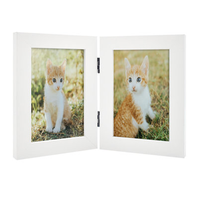 Cadre photo double pliable