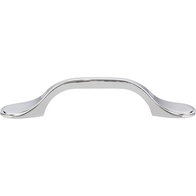 Kenner 3" Center to Center Arch Pull, Polished Chrome