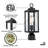 Berkett Transparent Waterproof Outdoor Post Light-81859908
