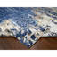 Tapis surdimensionné en laine et en soie noué à la main bleu 13 pi 9 po x 17 pi 9 po 05FF54D3CDB44A829E7F2CC8AA262571