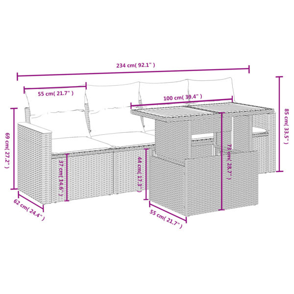 Dimensions du produit