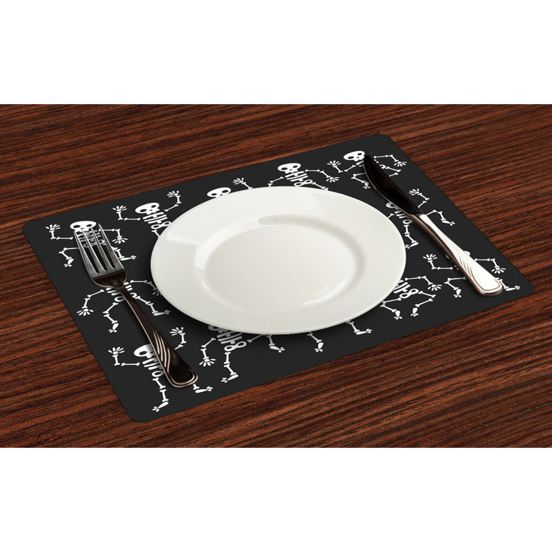 Polyester Abstract Rectangle Placemat