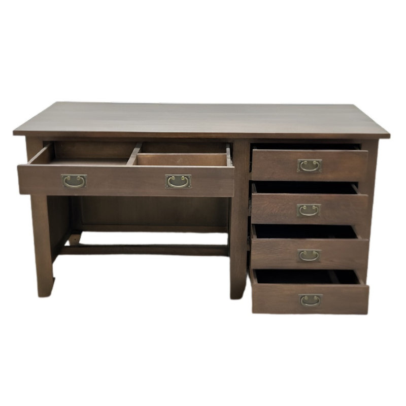 Eliseiu Solid Wood Library Desk