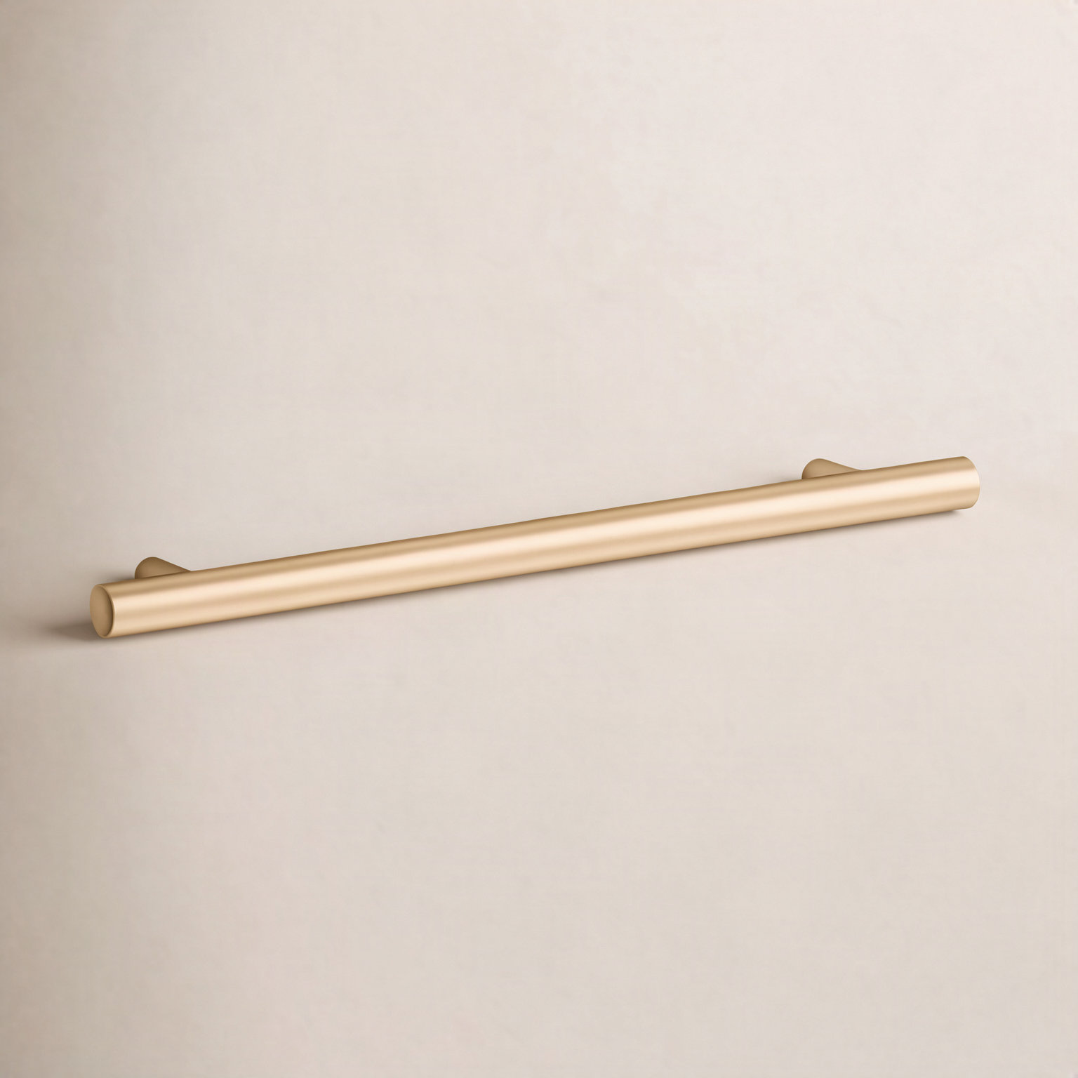 Purist 5" Center to Center Bar Pull, Vibrant Brushed Moderne Brass, 5"