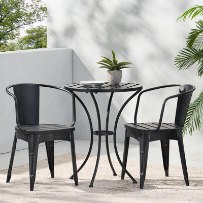 ENSEMBLE MÉTAL 3 PCS COLMAR