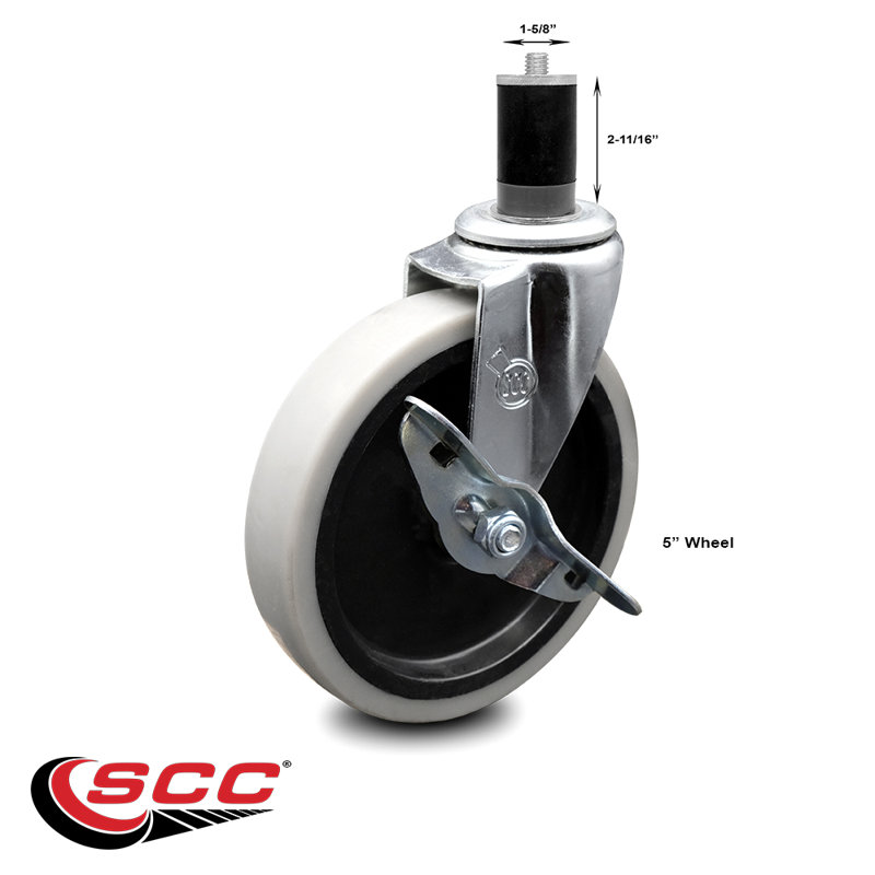 Thermoplastic Rubber Caster
