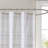 INK+IVY Nea 100% Cotton Striped Single 72x72'' Shower Curtain