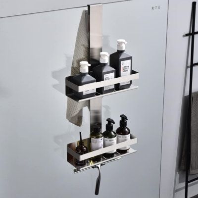 Drill / Screw Stainless Steel Shower Caddy