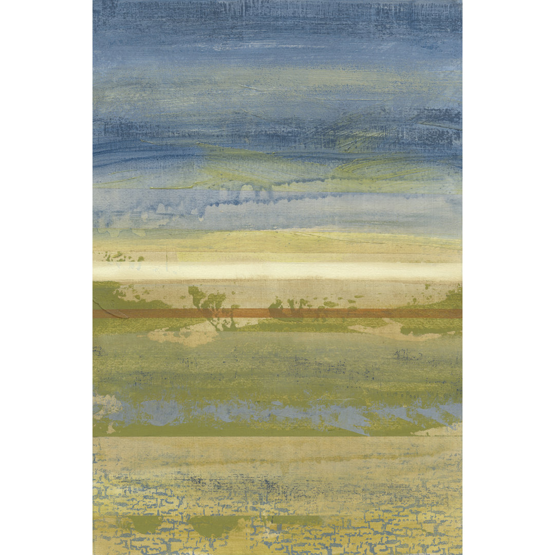 Sky And Earth II by Megan Meagher - Wrapped Canvas Painting