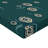 Ambesonne Daisy Pattern Fitted Sheet Boho Chamomile Flower Teal Cream Cadet Blue-106698303