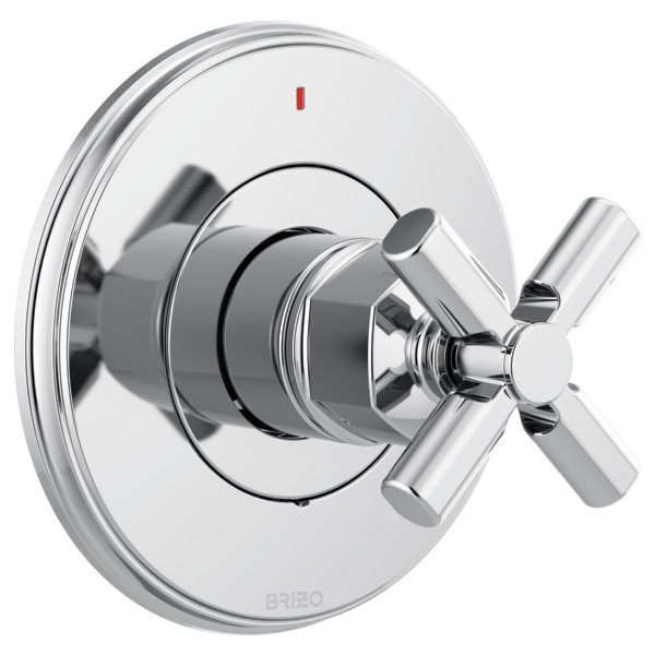 Invari™ Pressure Balance Valve Only Trim, Polished Chrome, Cross