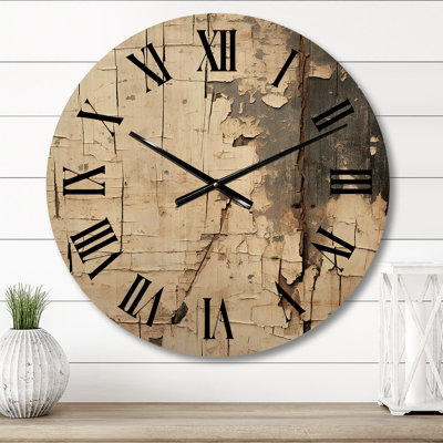 Horloge murale géométrique abstraite