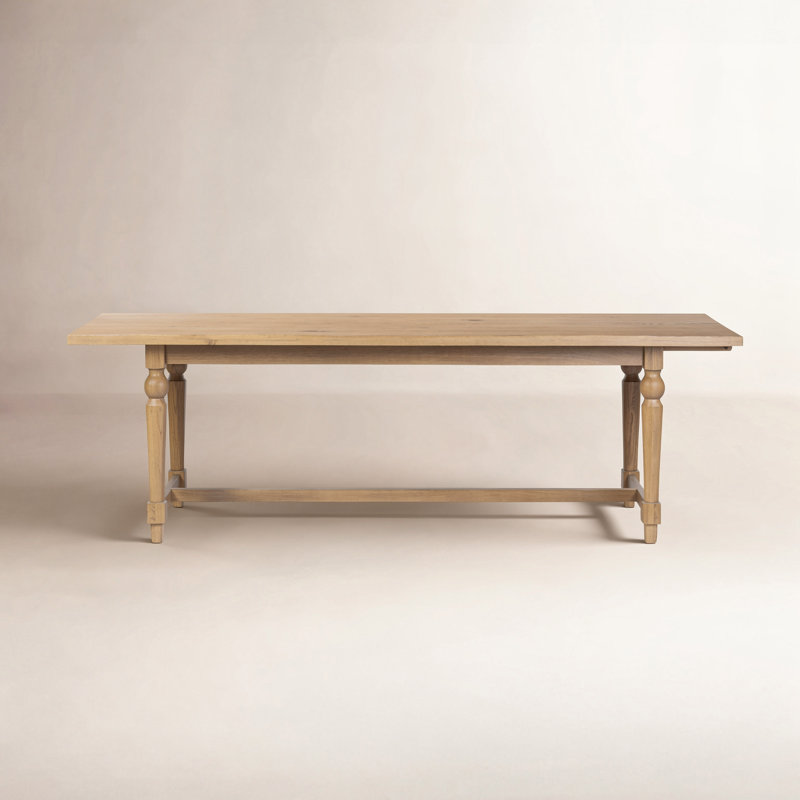 Blinn Oval Leaf Extension Dining Table-Worn Oak Veneer