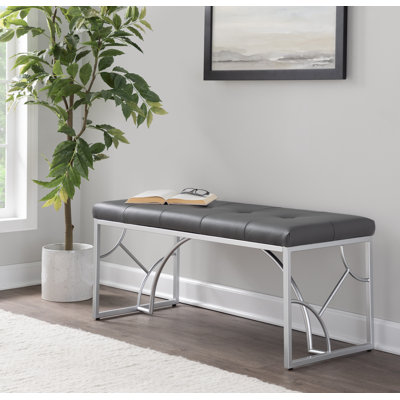 Banc en simili-cuir