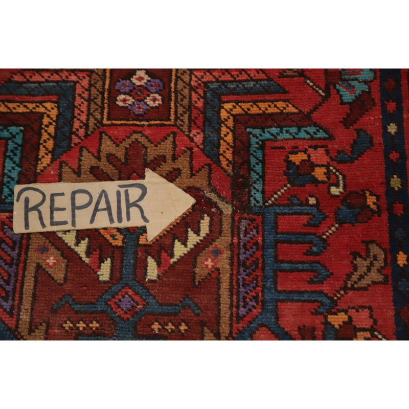 Tapis de couloir traditionnel en laine 3 x 13