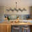 17-light Dimmable Modern Chandelier Bubble Chandelier Linear Chandelier For Dinning Room Living Room