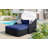Adjustable Canopy Outdoor Sun Lounger with Stylish Curved Armrests and Comfortable Reclining Backrest-329455282-329455280