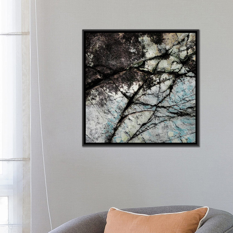 Shadow Passage - reproduction d'art murale - toile encadrée, 26" x 26", Framed Canvas, Black