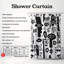 Abstract figure designs - Rideau de douche standard 1 pièce-626658867