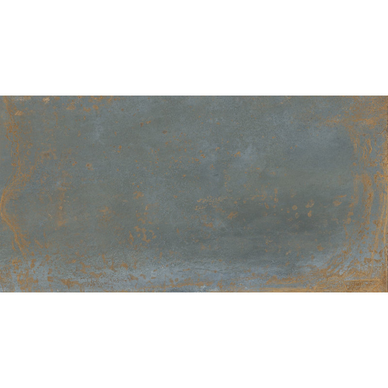 23.7" x 47" Porcelain Singular Wall & Floor Tile, Green