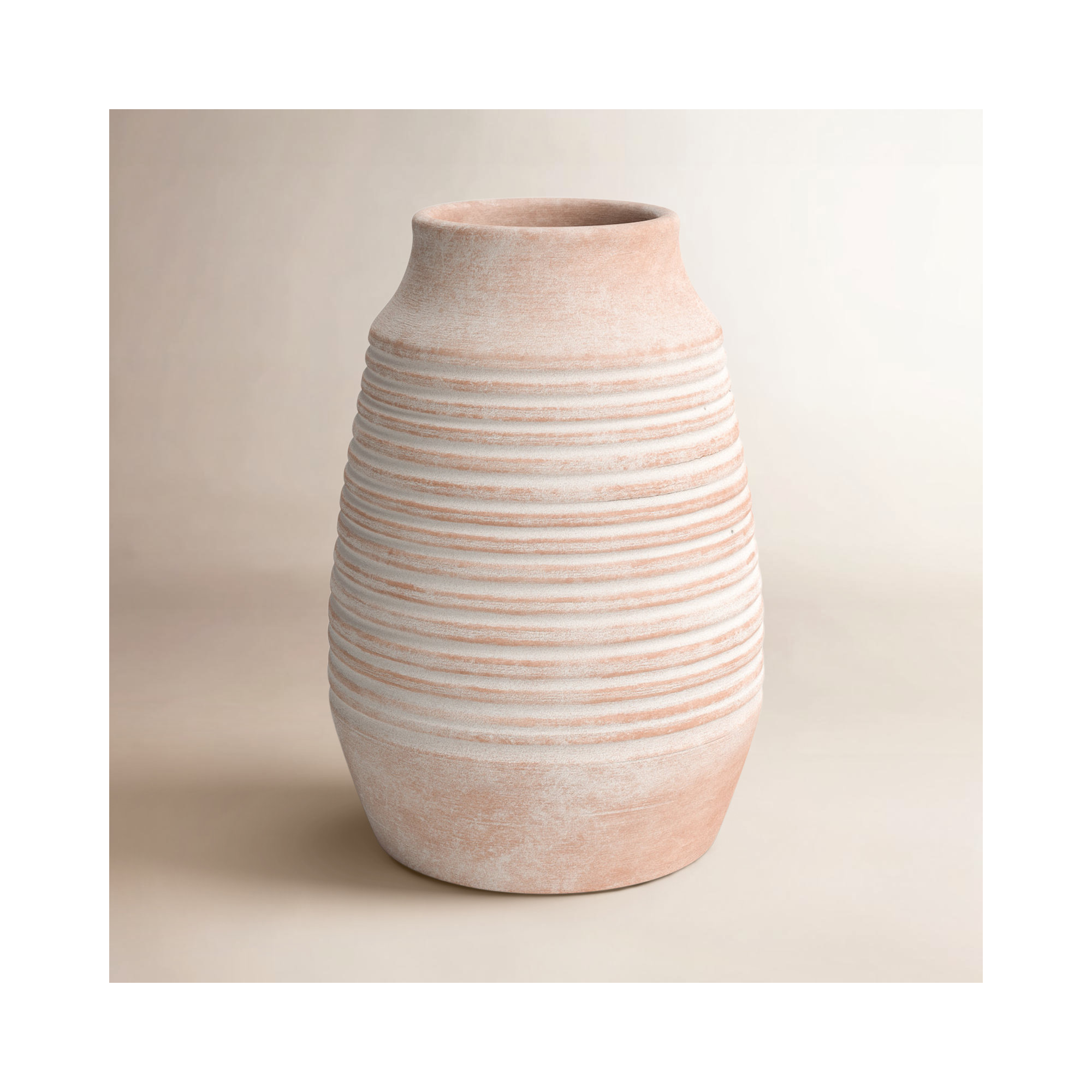 Elverie Terracotta Table Vase, 10.95"