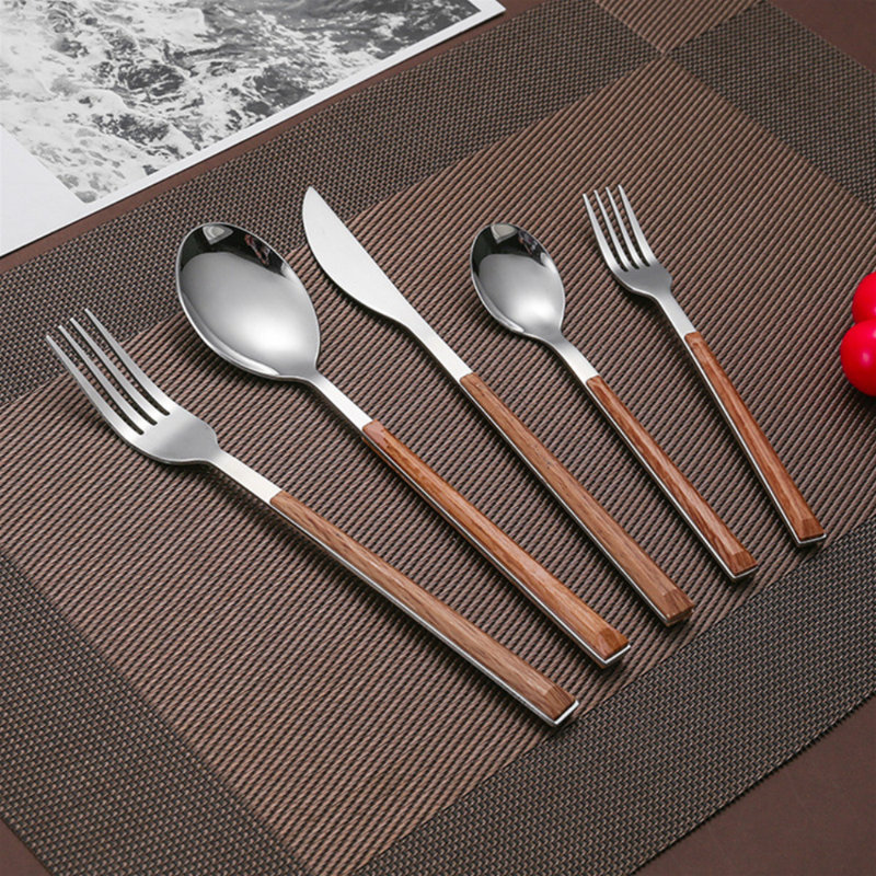 Latitude Run® Deridder Stainless Steel Flatware Set - Service for 4