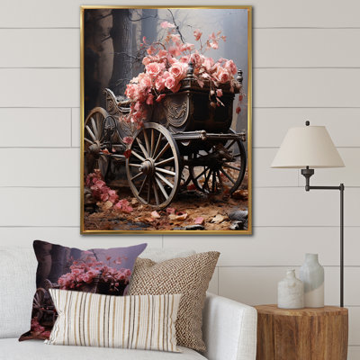 Romantisme, voiture de mariage rose II