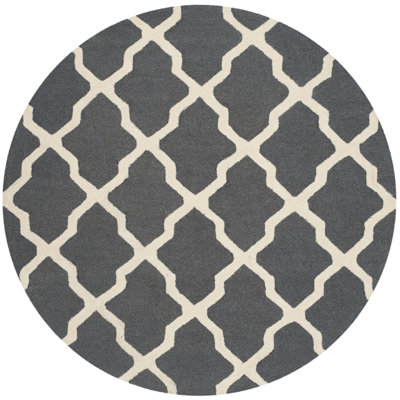 Cannen Hand Tufted Wool Geometric Rug