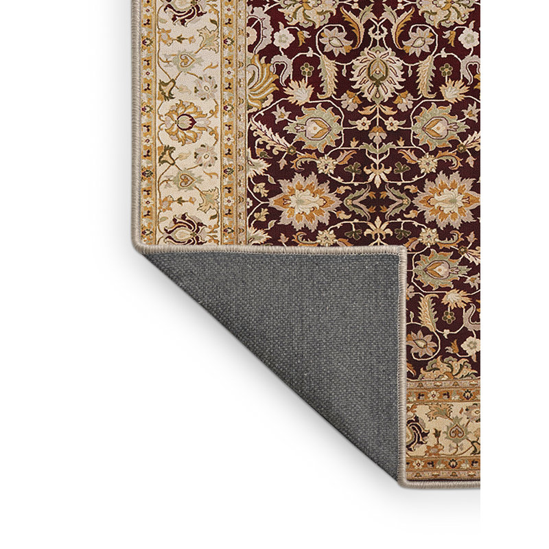 Tapis oriental beige / brun Spacek, Rectangle 3 pi x 5 pi