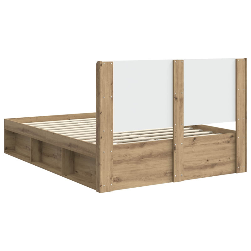 Bed, Artisan Oak, 140 x 190cm