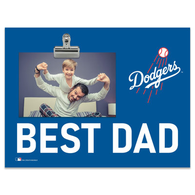 Los Angeles Dodgers Bright Line - Best Dad Clip Frame