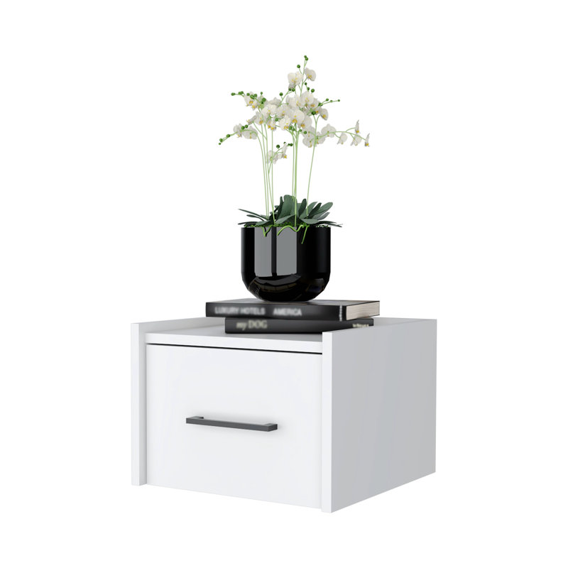 Table de chevet Khalifah, Blanc