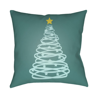 Winter Tree Outdoor Throw Pillow