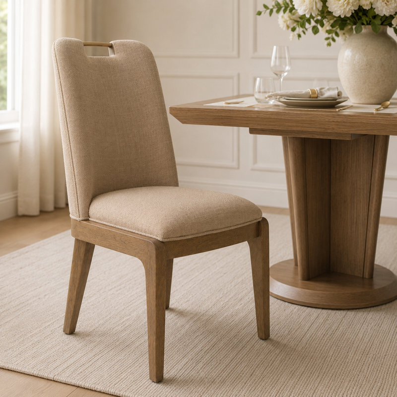 Chaise d'appoint Portrait - Caramel / Brun Sienne