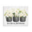 Life in Full Bloom, plaque murale rustique, design par lettré et doublé