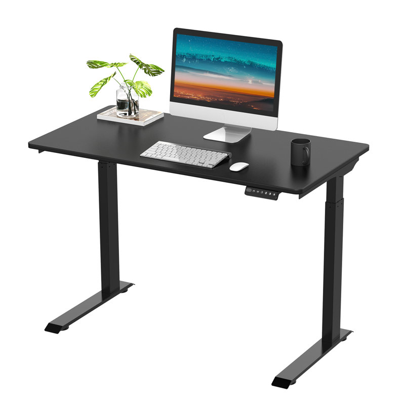 Bureau debout à hauteur ajustable Muller, Noir