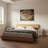 Starleen End Table Built-In LED Lights and Outlets with Fabric Drawer