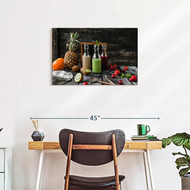 Yarlin Organic Fruit Smoothies, 20" H x 30" W