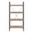 Bookshelf, Bookcase, 4 Tier, 48"H, Office, Bedroom, Laminate, Contemporary, Modern (Bookshelf)-2012747586