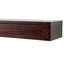 Lotta Wood Fireplace Mantel Shelf - Simple Transitional Design with Grooved Picture Frame Details-1318279493-1318279491