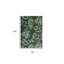 Tapis noir / vert Heike