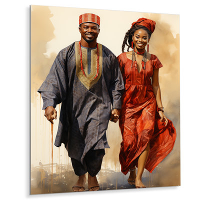 Tribu africaine, art mural Yoruba