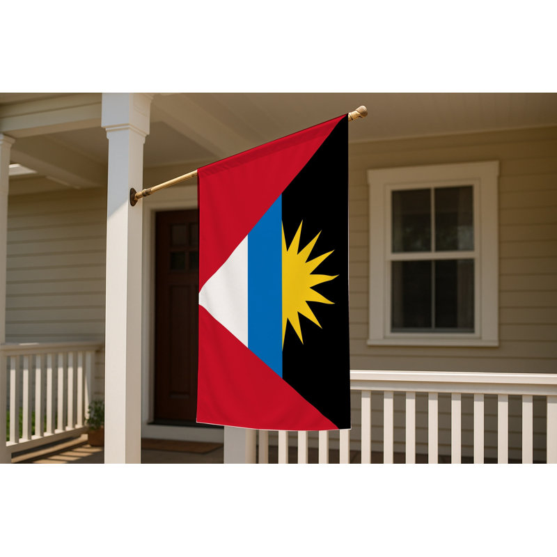 Drapeau d'Antigua-et-Barbuda - drapeau extérieur, 36" H x 60" W