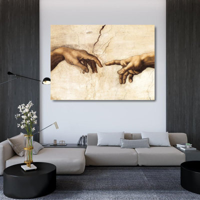 The Creation Of Adam (Detail)